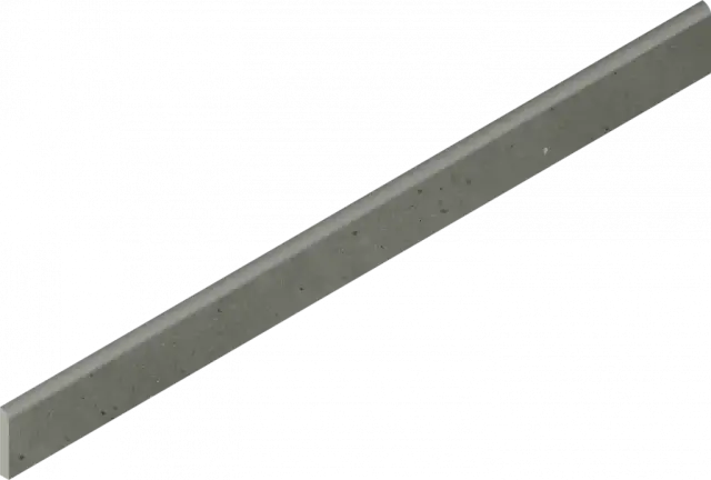 Керамогранит 610130007567 Avantgarde Black Battiscopa 7.2x80