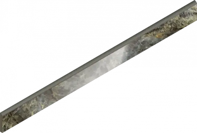 Керамогранит 610130007480 Stellaris Madagascar Dark Battiscopa Lux 7.2x80