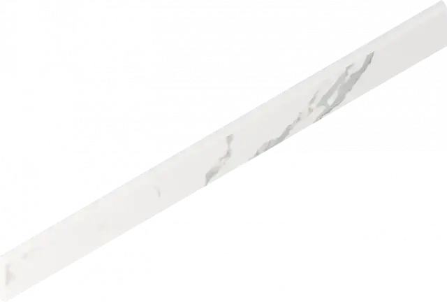 Керамогранит 610130007463 Stellaris Statuario White Battiscopa Nat 7.2x80