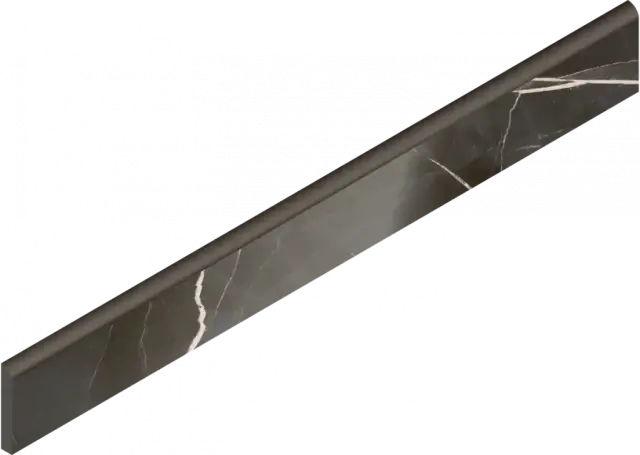 Керамогранит 610130007462 Stellaris Absolut Black Battiscopa Lap 7.2x60