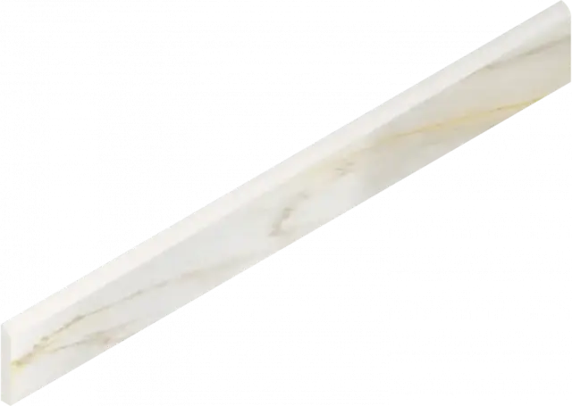 Керамогранит 610130007458 Stellaris Carrara Ivory Battiscopa Lap 7.2x60