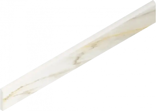 Керамогранит 610130007451 Stellaris Carrara Ivory Battiscopa Nat 7.2x60