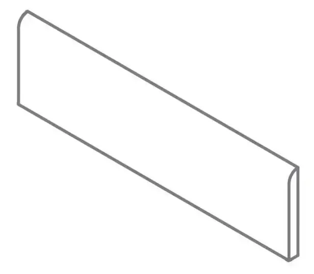 Керамогранит 610130001646 Forum Wave Pure Battiscopa 7,2x60