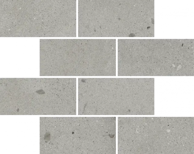 Мозаика 610110001213 Avantgarde Silver Mini Brick 23.7x29.5