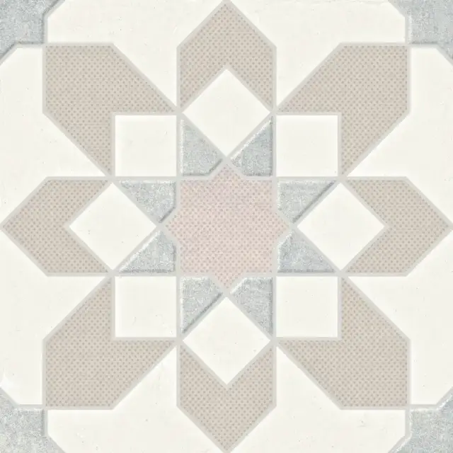 Керамогранит 39601 Doha Taupe Flower SP/22,3 22,3x22,3