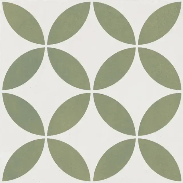 Керамогранит 37798 Mayari Green Petals Lt/22,3 22,3x22,3
