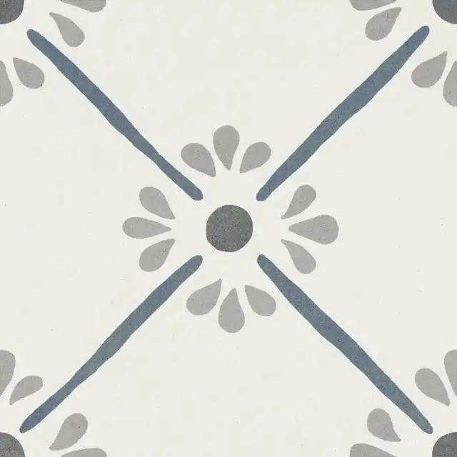 Керамогранит 37787 Provenza Blue Flower/22,3 22,3x22,3