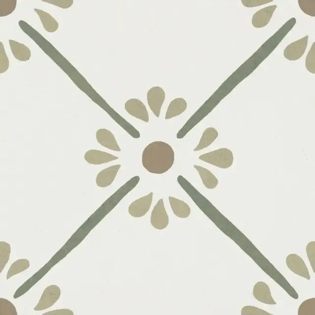 Керамогранит 37788 Provenza Green Flower/22,3 22,3x22,3