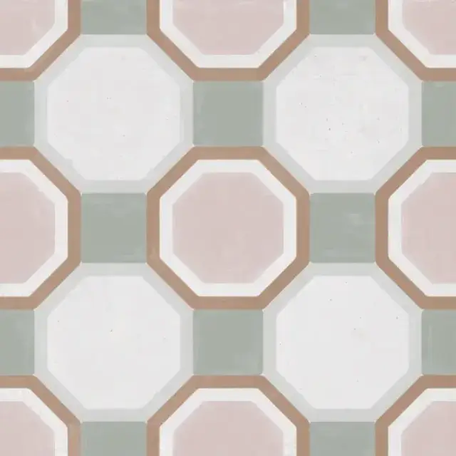 Керамогранит 34805 PATTERNS PINK DIAMOND R10 22,3x22,3