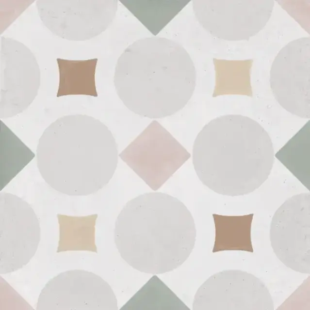 Керамогранит 34803 PATTERNS PINK GEOMETRIC R10 22,3x22,3