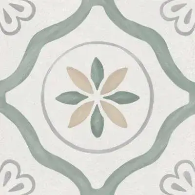 Керамогранит 3386036157 Sirocco Green Petals 9mm R10 22.3x22.3