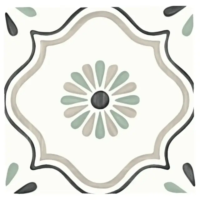 Керамогранит 31084 Tanger Sand Flower 12.3x12.3