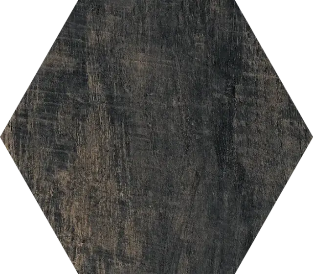 Керамогранит 26122 INDUSTRY BLACK HEXA/17.5X20