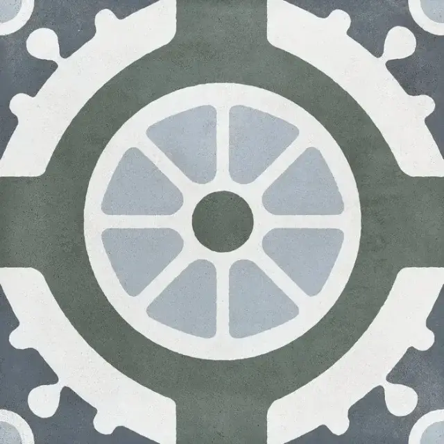 Керамогранит 24766 HAVANA WHITE ROUND/223 223X223