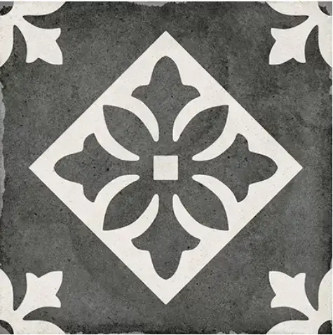 Керамогранит 24416 ART NOUVEAU PADUA BLACK 20*20