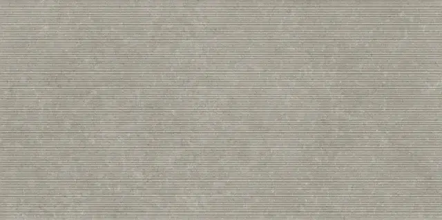 Керамогранит 05601 Limestone English Grey Ribbed Nat Ret 60x120