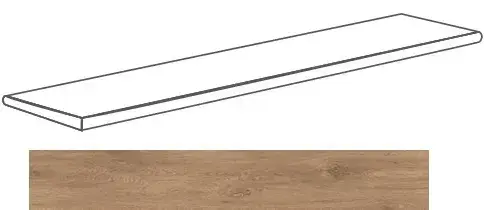 Ступени 52123 Just GRAD.ANG.SX BEIGE SCU 120x4x32