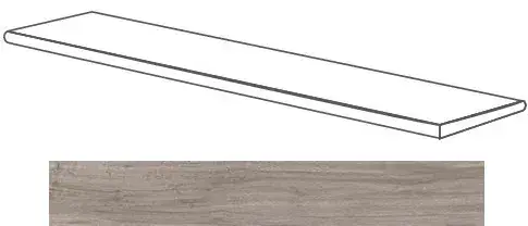 Ступени 52111 Just GRAD.ANG.DX GRIGIO 120x4x32