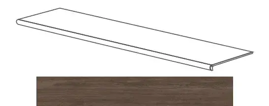 Ступени 52105 Just GRADONE NOCE SCURO 120x4x32