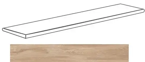 Ступени 52122 Just GRAD.ANG.SX BEIGE CH 120x4x32