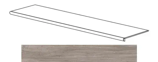 Ступени 52101 Just GRADONE GRIGIO 120x4x32