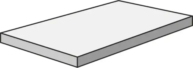 Ступени 620070001654 Charme Deluxe Арабескато Уайт Ступень Угловая Левая Нат Рет 33x160