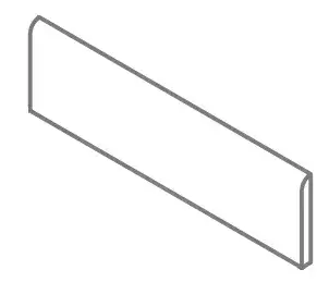 Керамогранит 610130005264 Metropolis Calacatta Gold Battiscopa Nat Rett 7,2x60