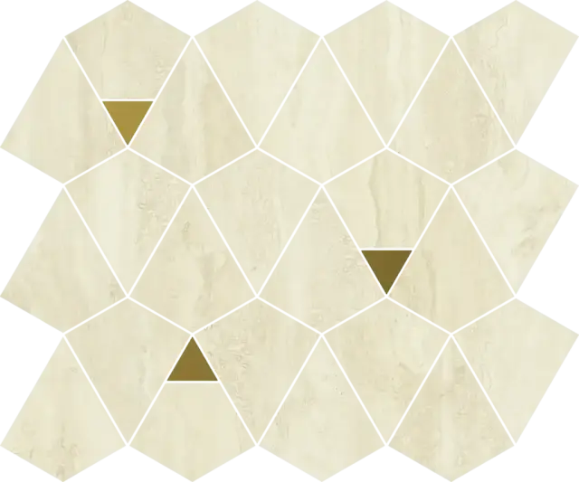 Мозаика 600110000942 Шарм Эдванс Алабастро Мозаика Вертекс 25.8x30