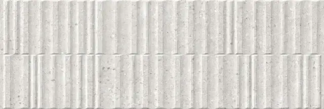 Плитка 40298 Manhattan Silver Wavy SP/33,3x100x0,98/R