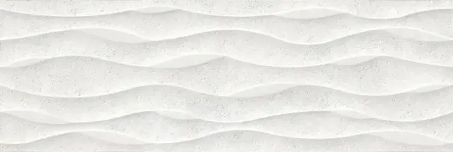 Плитка 34814 Ground White Decor/33,3X100/R 33,3x100