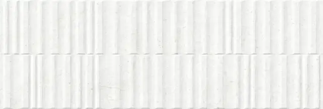 Плитка 34760 Manhattan White Wavy SP/33,3X100/R 33,3x100