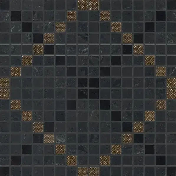 Плитка Newluxe Black Tessere Art 30,5х30,5