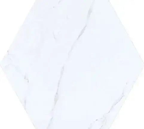 Плитка Lincoln M White hexagon 19.8x22.8