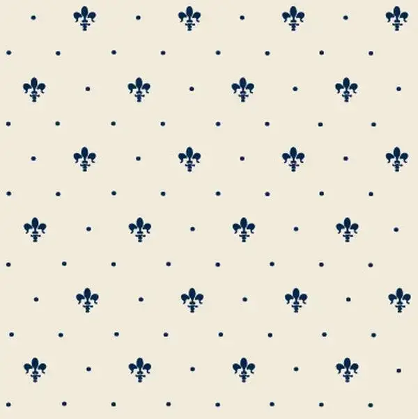 Плитка GL11-08 Giglio Blu Su Panna 20x20