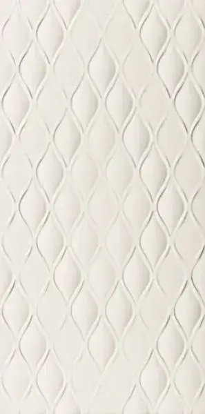 Плитка D731 4D Drop White Matt 40х80