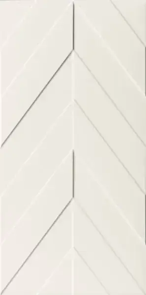 Плитка D730 4D Chevron White Matt 40х80