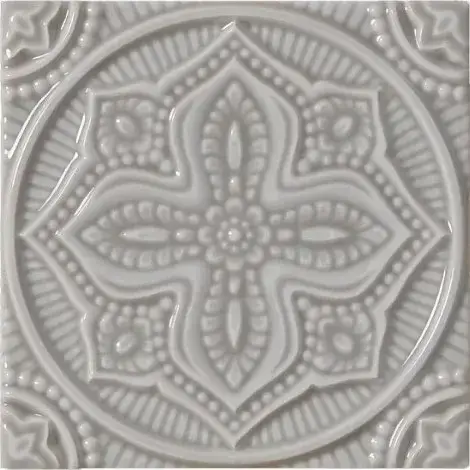 Плитка ADST4073 RELIEVE MANDALA PLANET GRAYSTONE 14,8x14,8