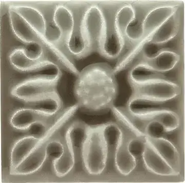 Плитка ADST4062 Taco Relieve Flor №2 Silver Sands 3x3