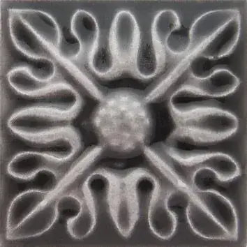 Плитка ADST4065 Taco Relieve Flor №2 Volcanico 3x3