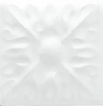 Плитка ADST4060 Taco Relieve Flor №2 Snow Cap 3x3