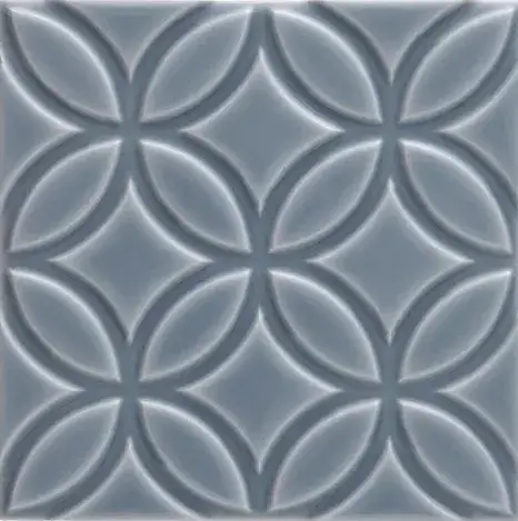 Плитка ADNE4143 Liso Botanical Storm Blue 15x15
