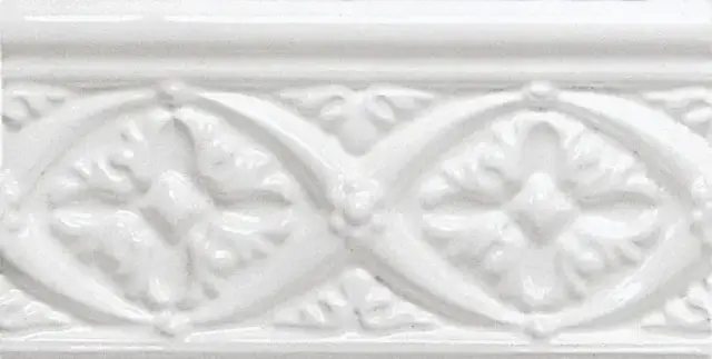Плитка ADNE4002 Relieve Bizantino Blanco Z 7.5X15