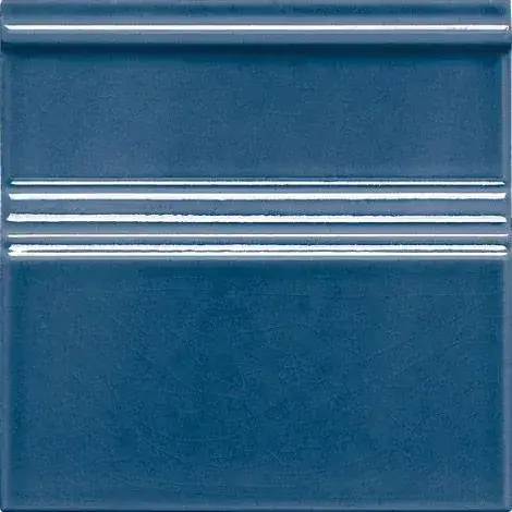 Плитка ADMO5206 Rodapie Clasico C/C Azul Oscuro 15x15
