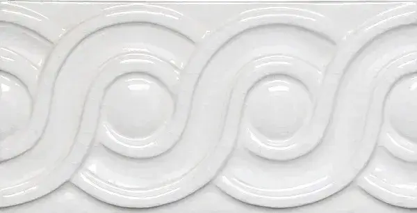 Плитка ADMO4078 Relieve Clasico C/C Blanco 7,5х15