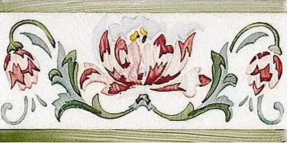 Плитка ADMO3032 Cenefa Benidoleig PB Verde C/C 7,5x15