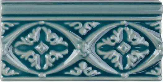 Плитка ADMO4003 Relieve Bizantino C/C Gris Azulado 7,5x15