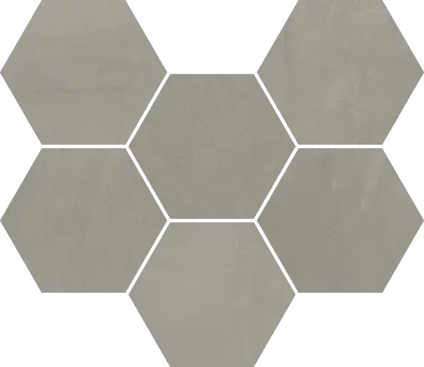 Мозаика 620110000189 Continuum Iron Mosaico Hexagon 25x29