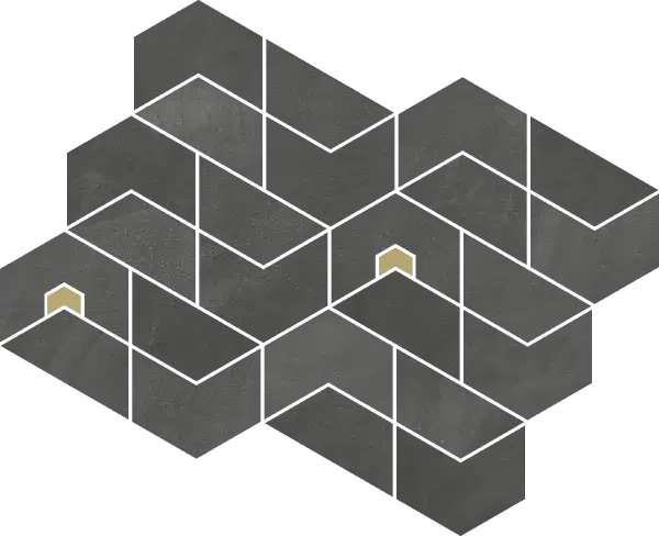 Мозаика 620110000180 Continuum Petrol Mosaico Jewel 31.1x38.2