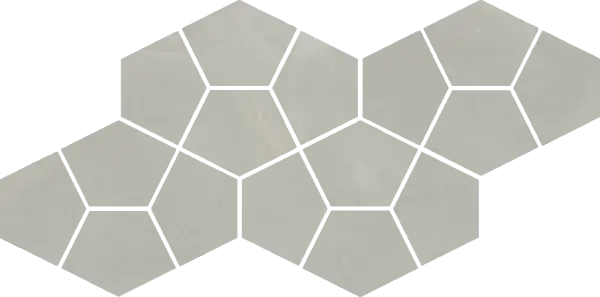 Мозаика 620110000183 Continuum Silver Mosaico Prism 41.3x20.5