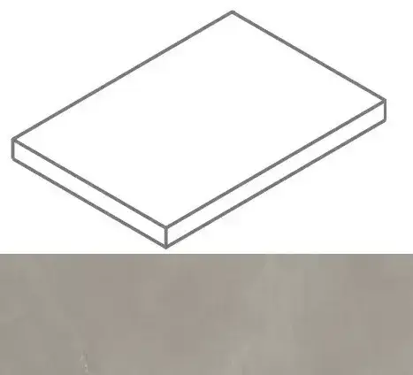 Ступени 620070002360 Continuum Iron Scalino Angolare SX 33x160